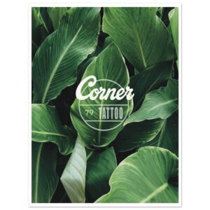 Corner Tattoo 79 Poster Plants
